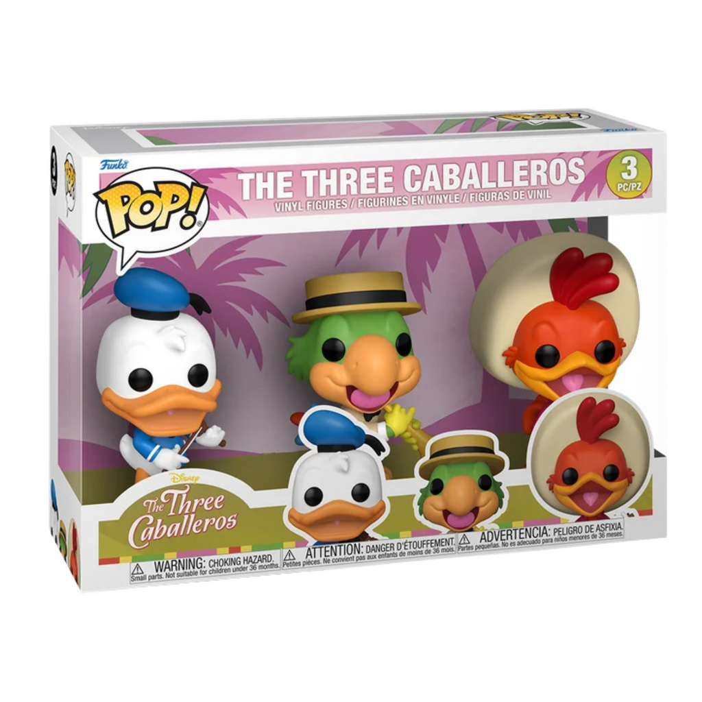 FUNKO POP! DISNEY THE THREE CABALLEROS 3-PACK
