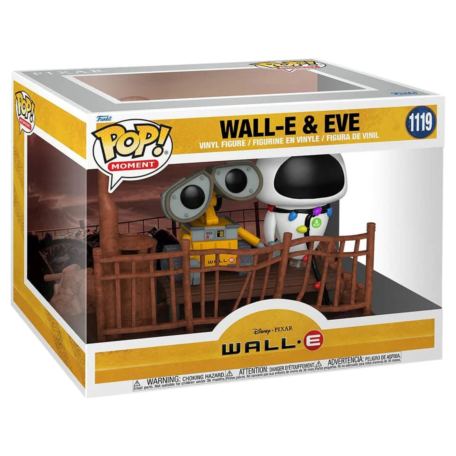 FUNKO POP! DISNEY WALL-E WALL-E & EVE no1119