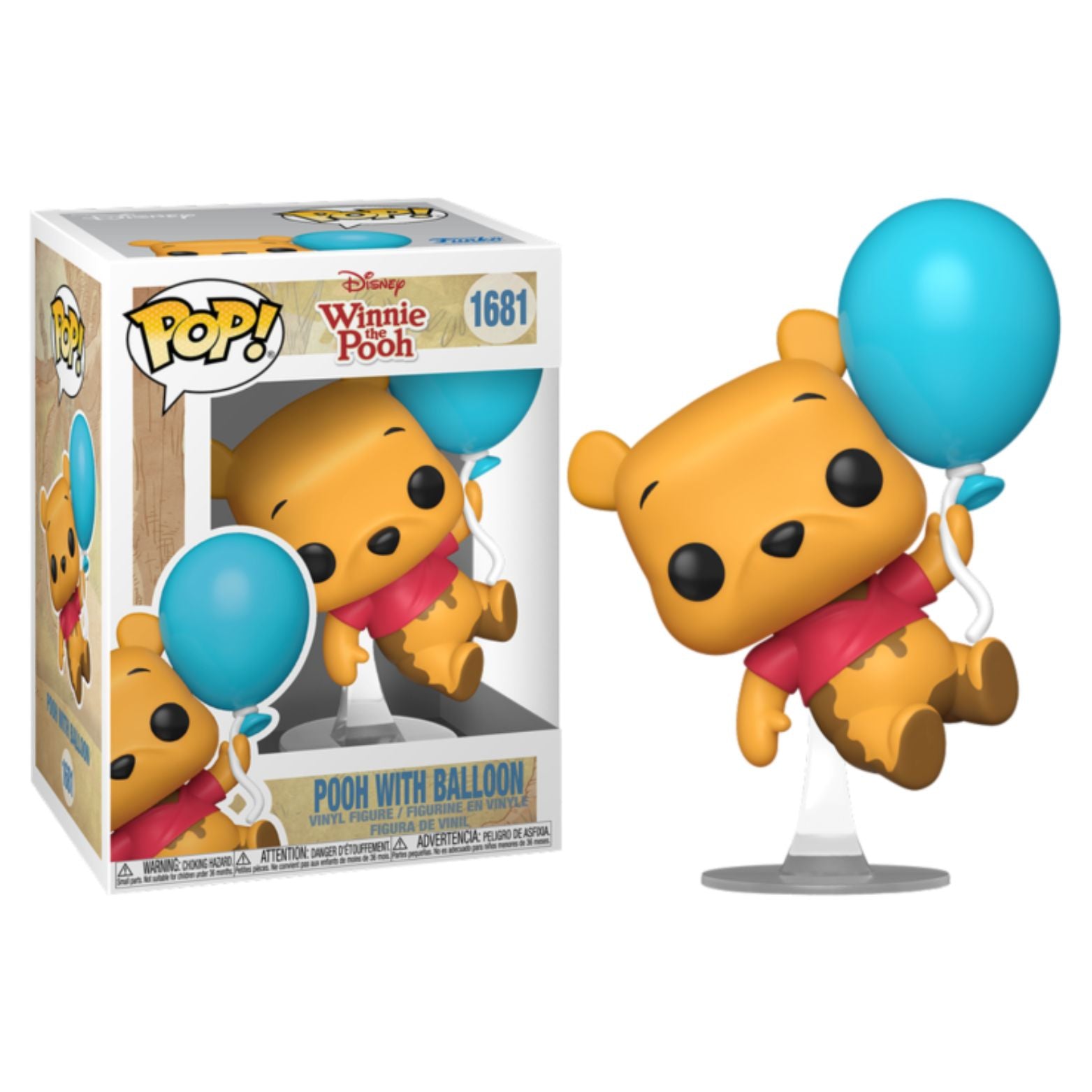 FUNKO POP! DISNEY WINNIE THE POOH POOH WITH BALLOON no1681