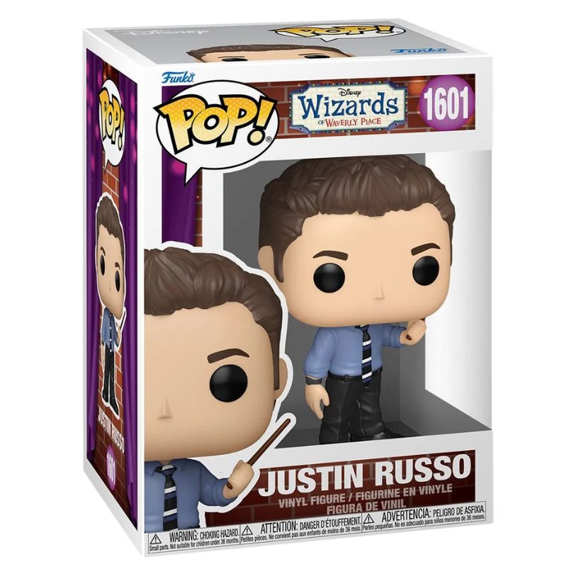 FUNKO POP! DISNEY WIZARDS OF WAVERLY PLACE JUSTIN RUSSO no1601