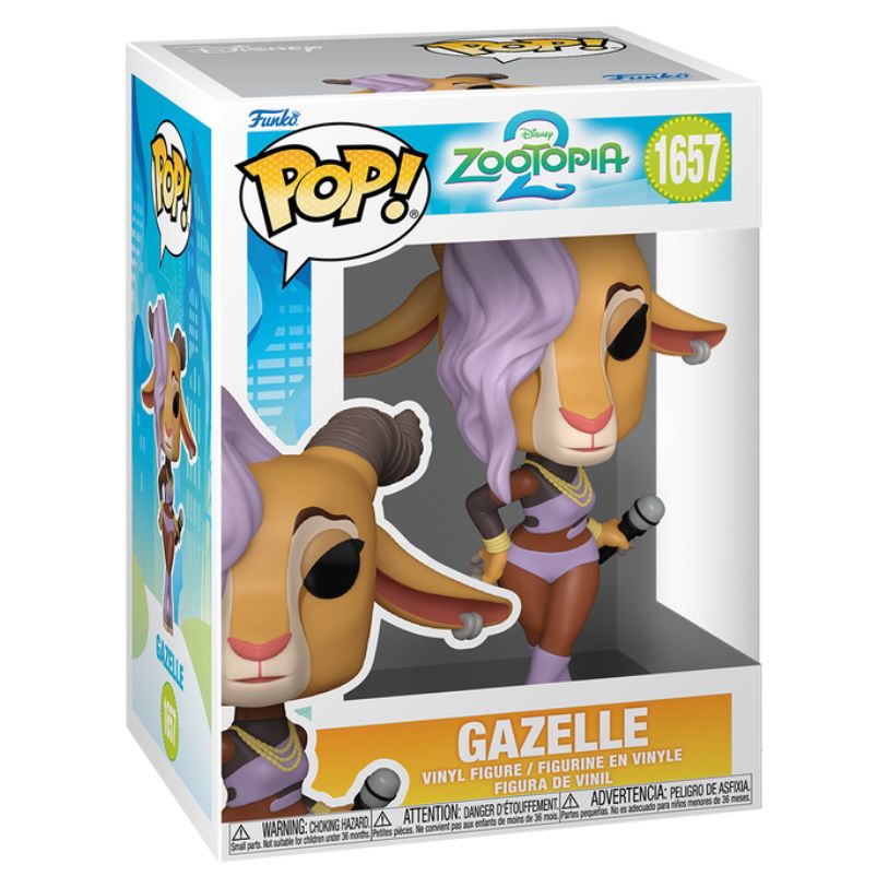 FUNKO POP! DISNEY ZOOTOPIA 2 GAZELLE no1657