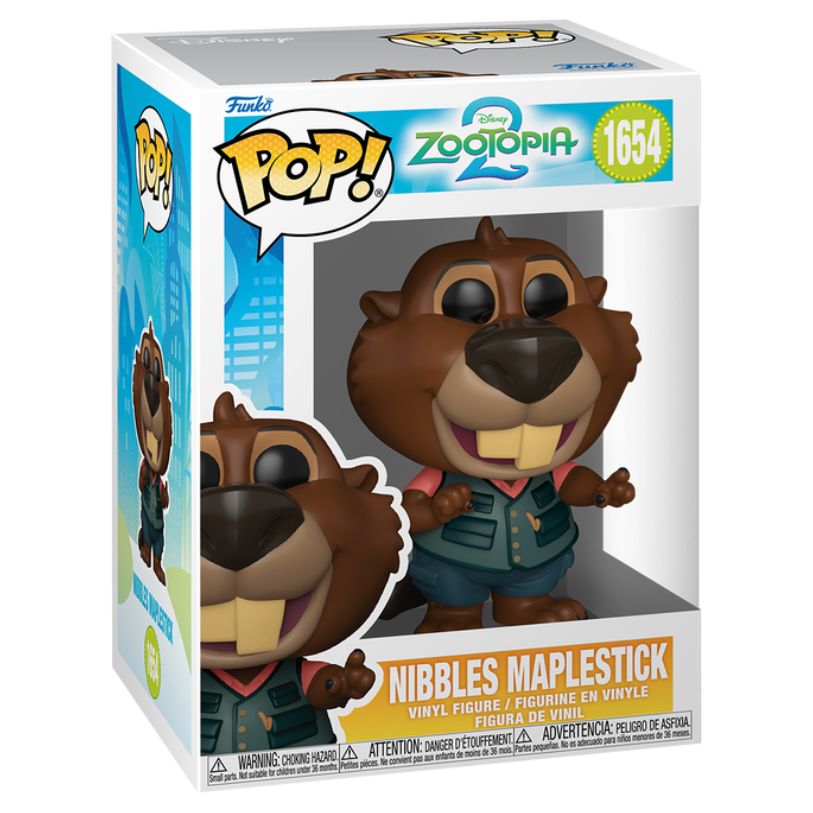 FUNKO POP! DISNEY ZOOTOPIA 2 NIBBLES MAPLESTICK no1654