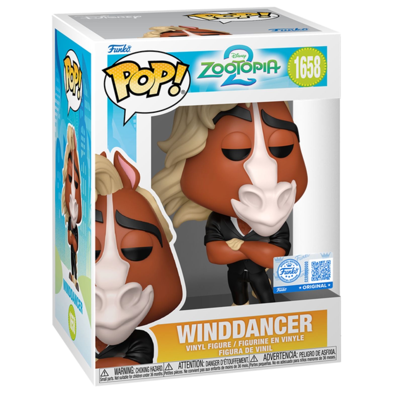 FUNKO POP! DISNEY ZOOTOPIA 2 WINDDANCER FUNKO SPECIAL EDITION no1658