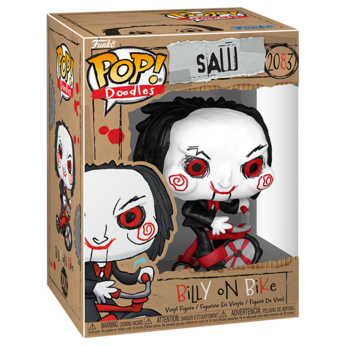 FUNKO POP! DOODLES SAW BILLY ON BIKE no2083
