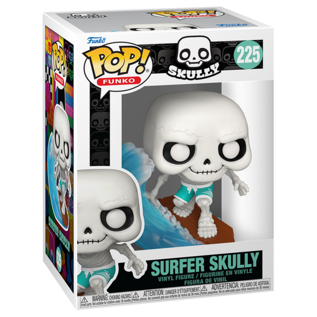 FUNKO POP! FUNKO LEGACY SKULLY SURFER SKULLY no225