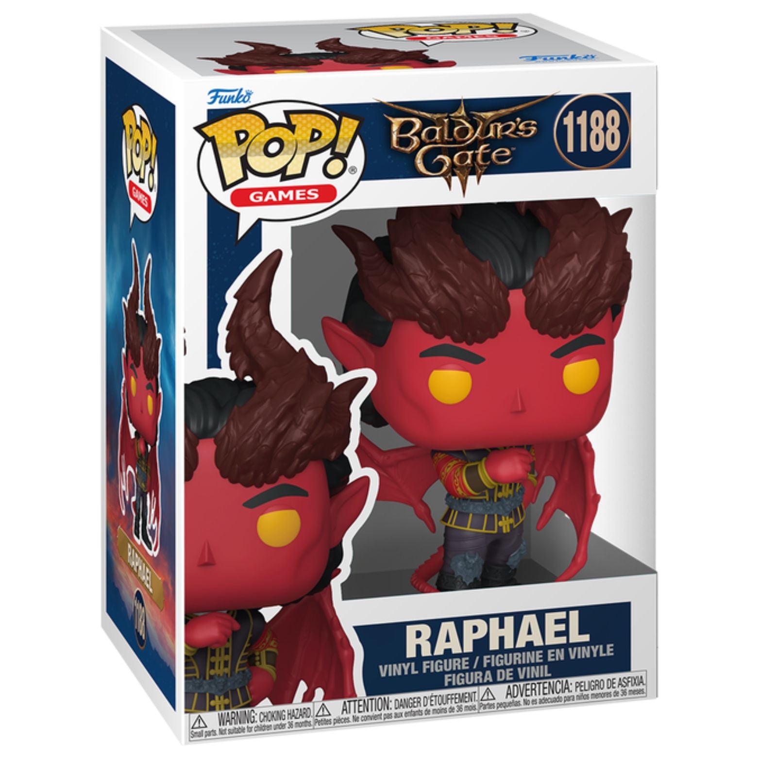 FUNKO POP! GAMES BALDUR'S GATE RAPHAEL no1188