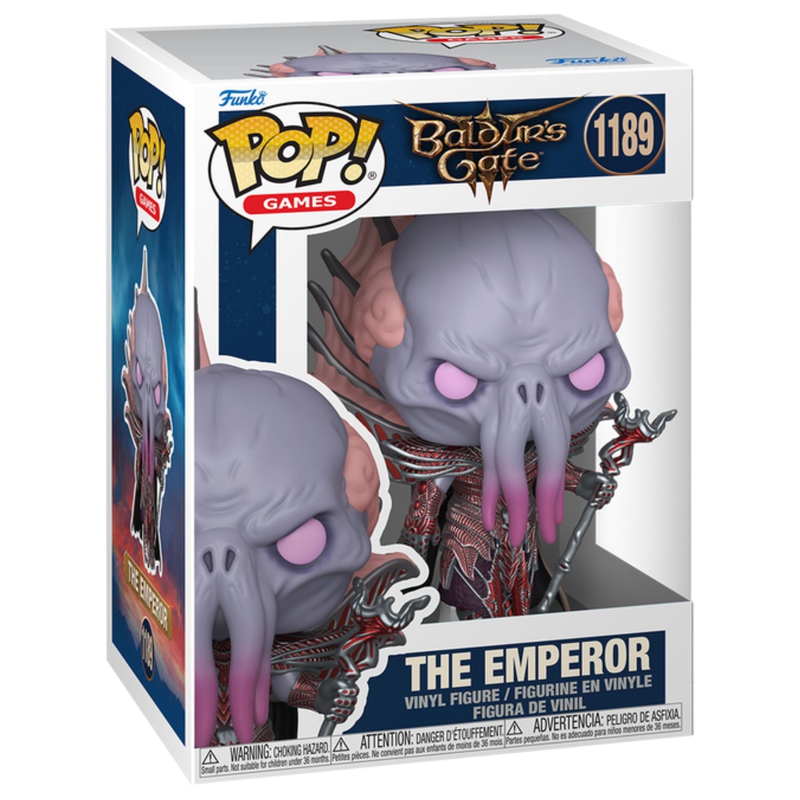 FUNKO POP! GAMES BALDUR'S GATE THE EMPEROR no1189