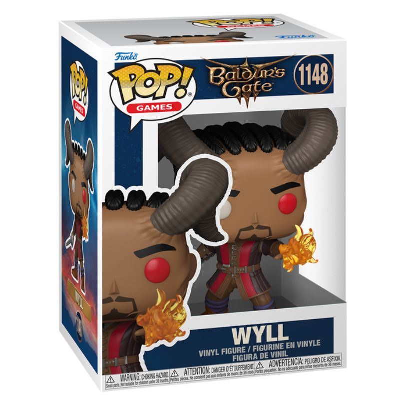 FUNKO POP! GAMES BALDUR'S GATE WYLL no1148
