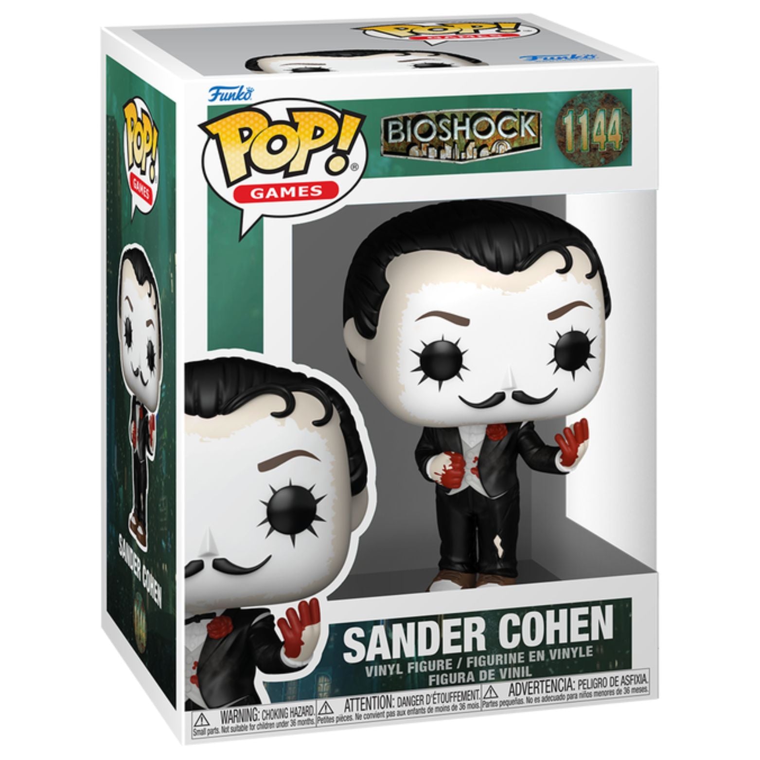 FUNKO POP! GAMES BIOSHOCK SANDER COHEN no1144