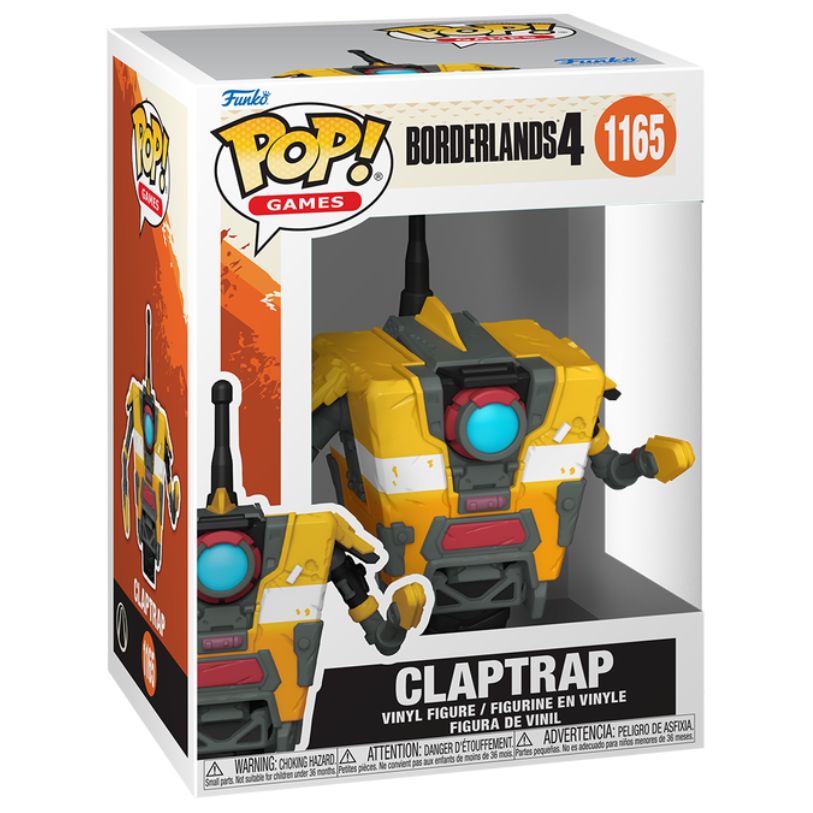 FUNKO POP! GAMES BORDERLANDS 4 CLAPTRAP no1165