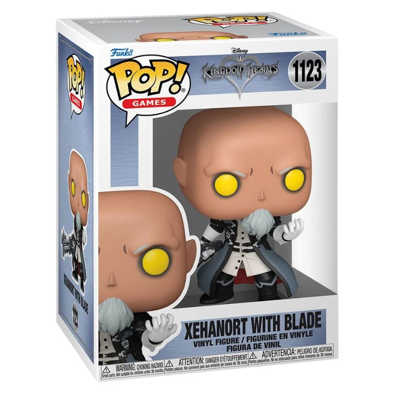 FUNKO POP! GAMES DISNEY KINGDOM HEARTS XEHANORT WITH BLADE no1123