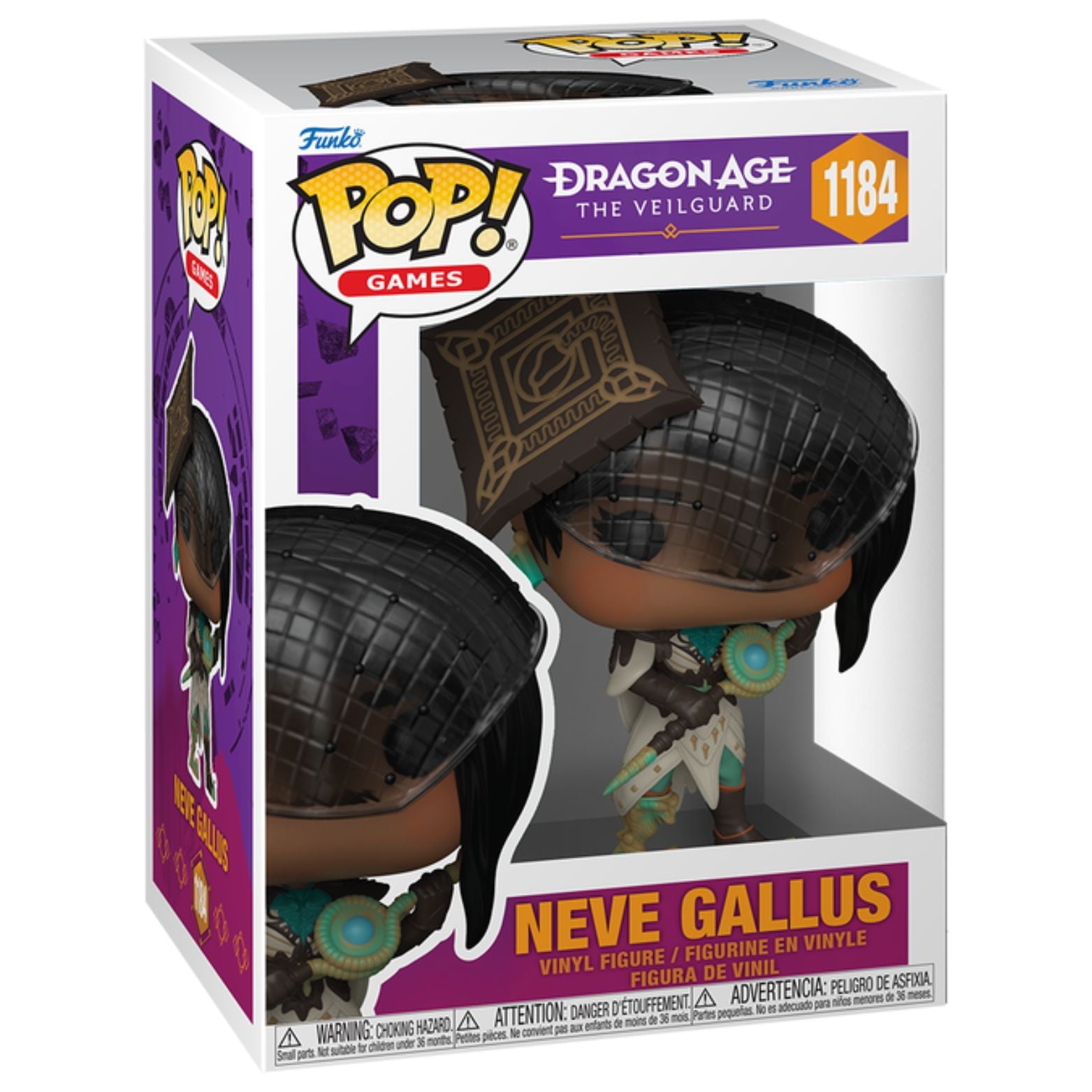 FUNKO POP! GAMES DRAGON AGE THE VEILGUARD NEVE GALLUS no1184