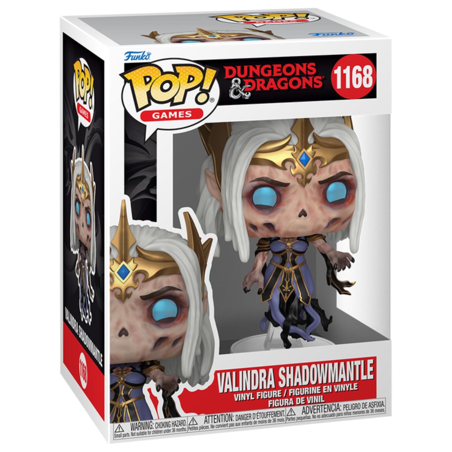 FUNKO POP! GAMES DUNGEON & DRAGONS VALINDRA SHADOWMANTLE no1168