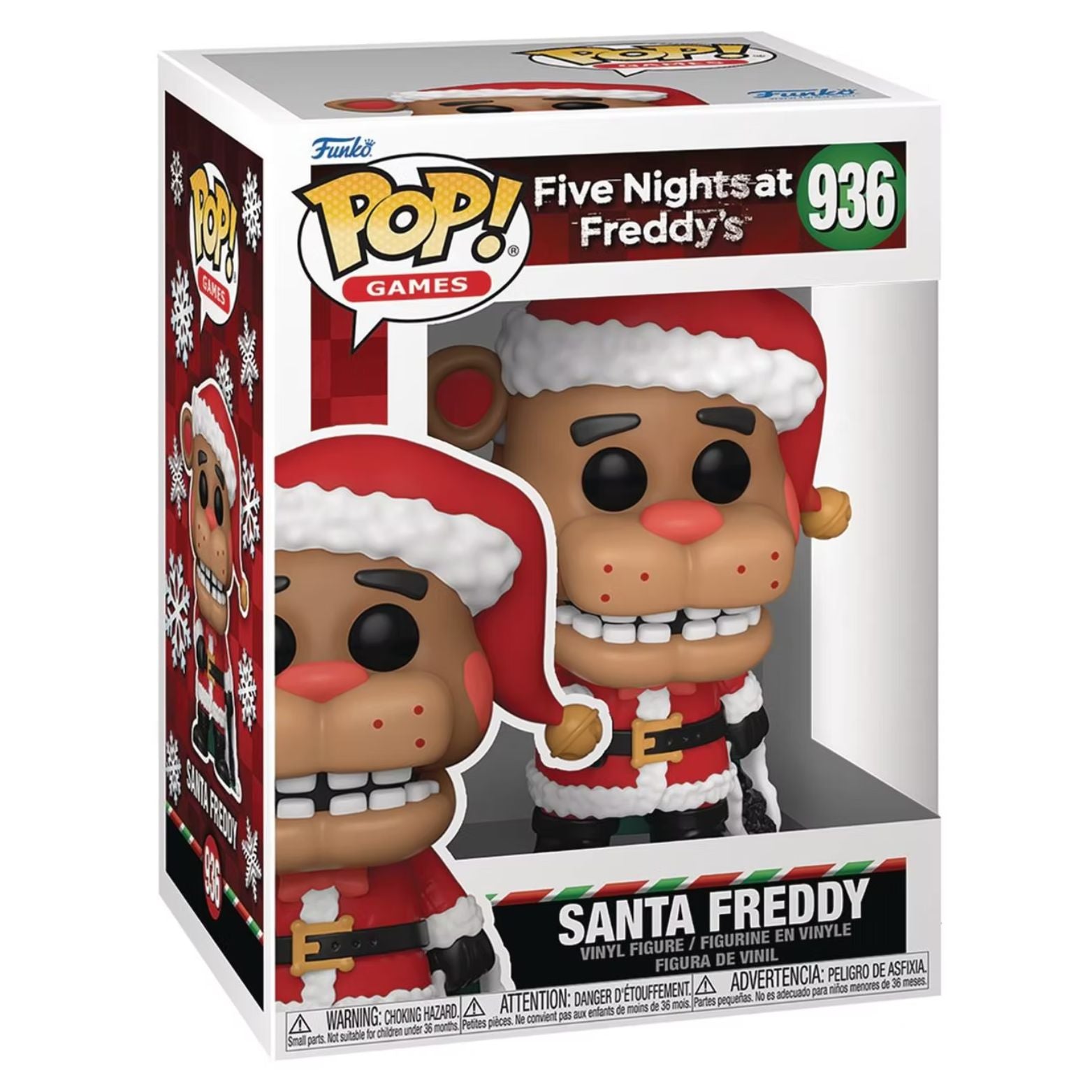 FUNKO POP! GAMES FIVE NIGHTS AT FREDDY´S SANTA FREDDY no936
