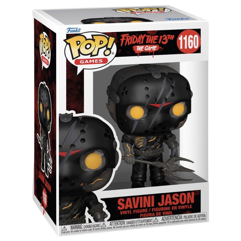 FUNKO POP! GAMES FRIDAY 13TH THE GAME SAVINI JASON no1160