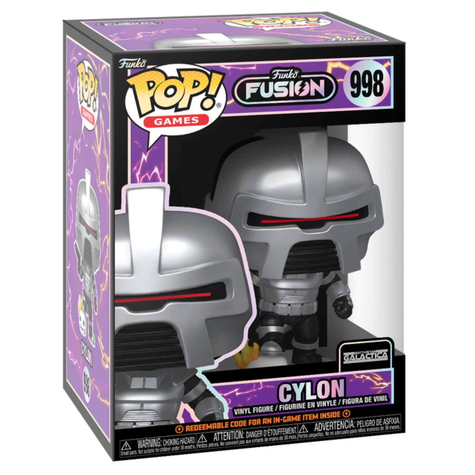 FUNKO POP! GAMES FUNKO FUSION BATTLESTAR GALACTICA CYLON no998