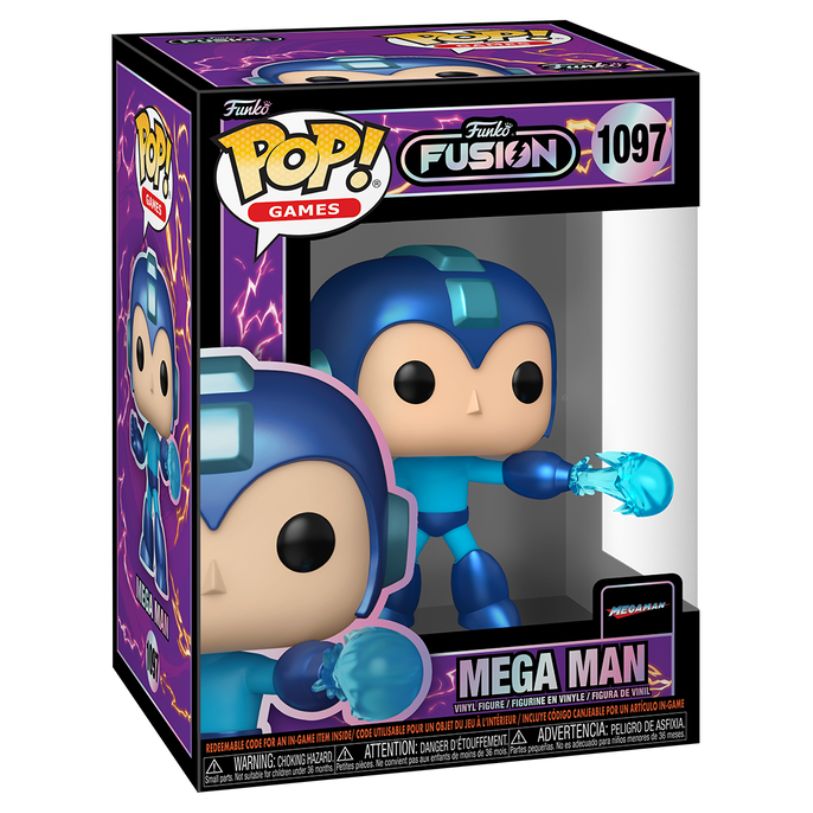 FUNKO POP! GAMES FUNKO FUSION MEGA MAN no1097