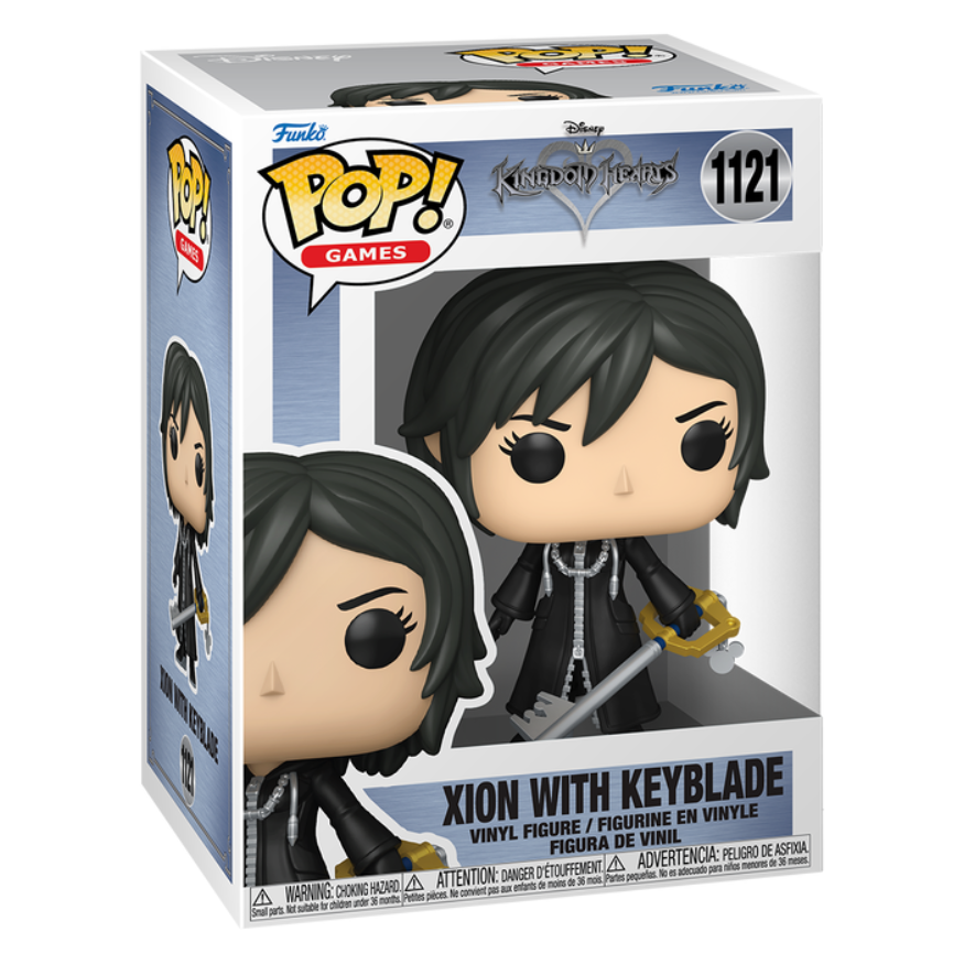 FUNKO POP! GAMES KINGDOM HEARTS XION WITH KEYBLADE no1121