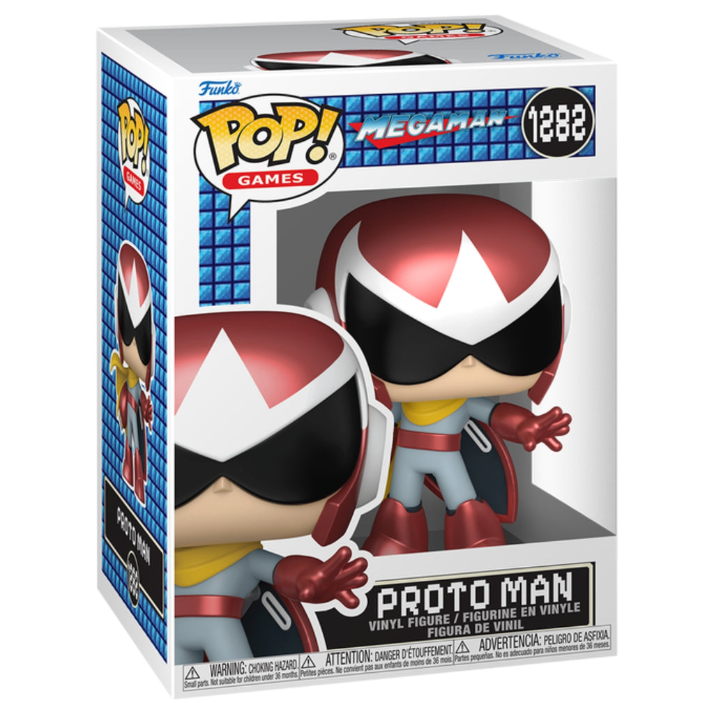 FUNKO POP! GAMES MEGA MAN MEGA MAN PROTO MAN no1282