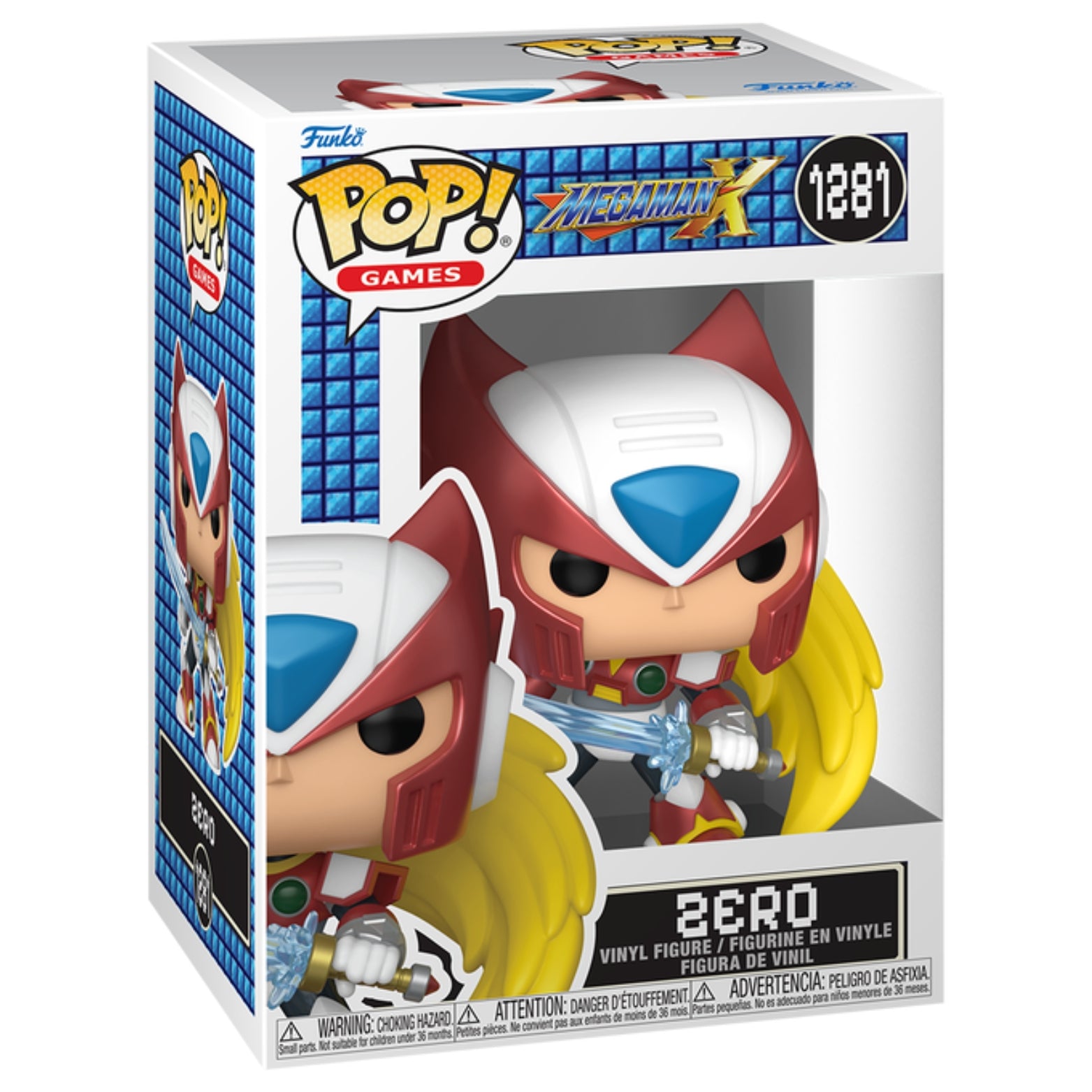 FUNKO POP! GAMES MEGA MAN MEGA MAN ZERO no1281