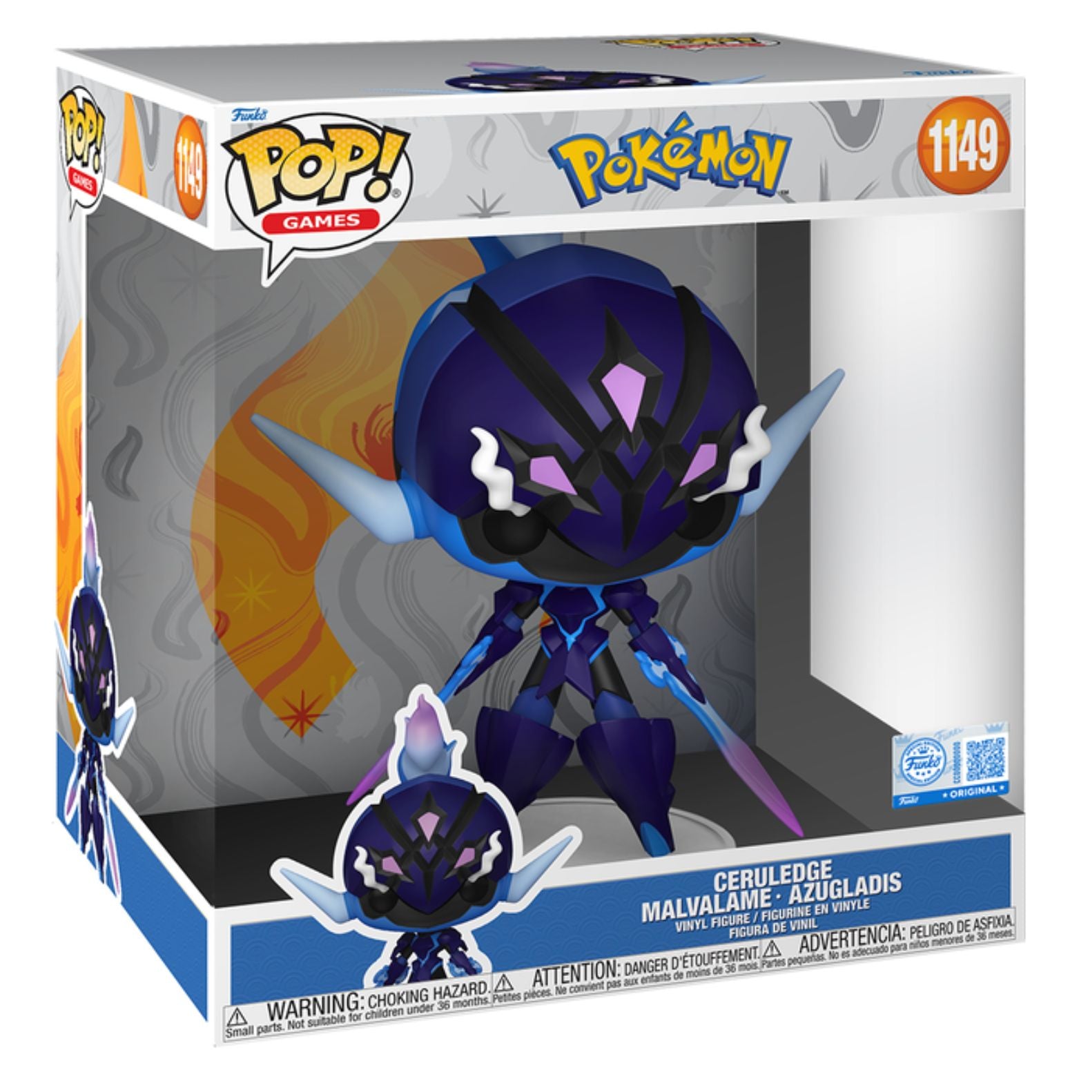 FUNKO POP! GAMES POKÉMON CERULEDGE FUNKO SPECIAL EDITION no1149