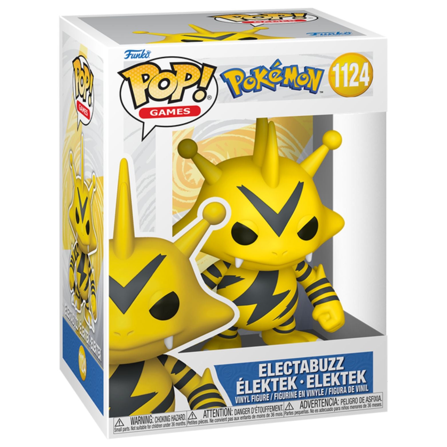 FUNKO POP! GAMES POKÉMON ELECTABUZZ no1124