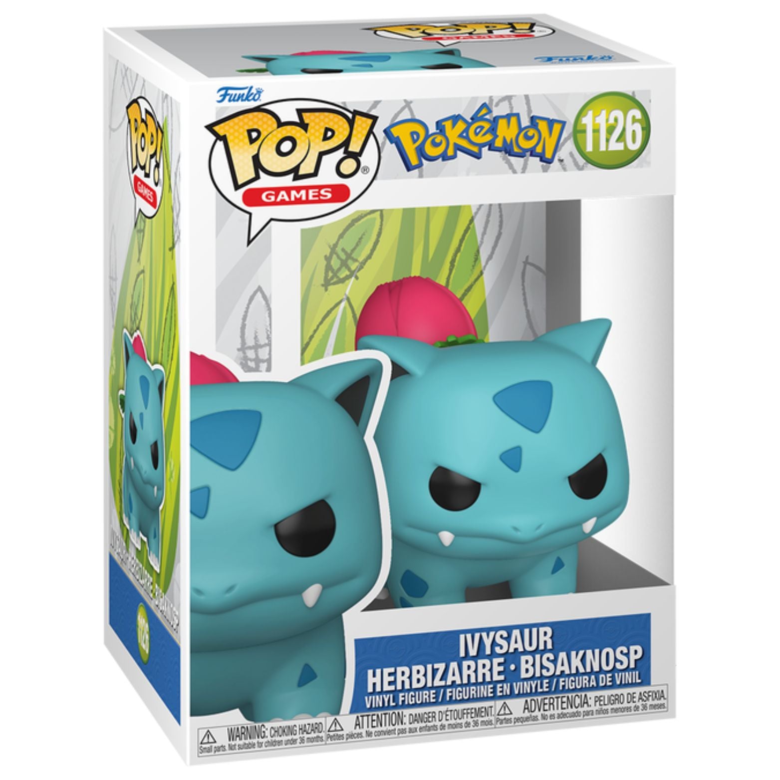 FUNKO POP! GAMES POKÉMON IVYSAUR no1126