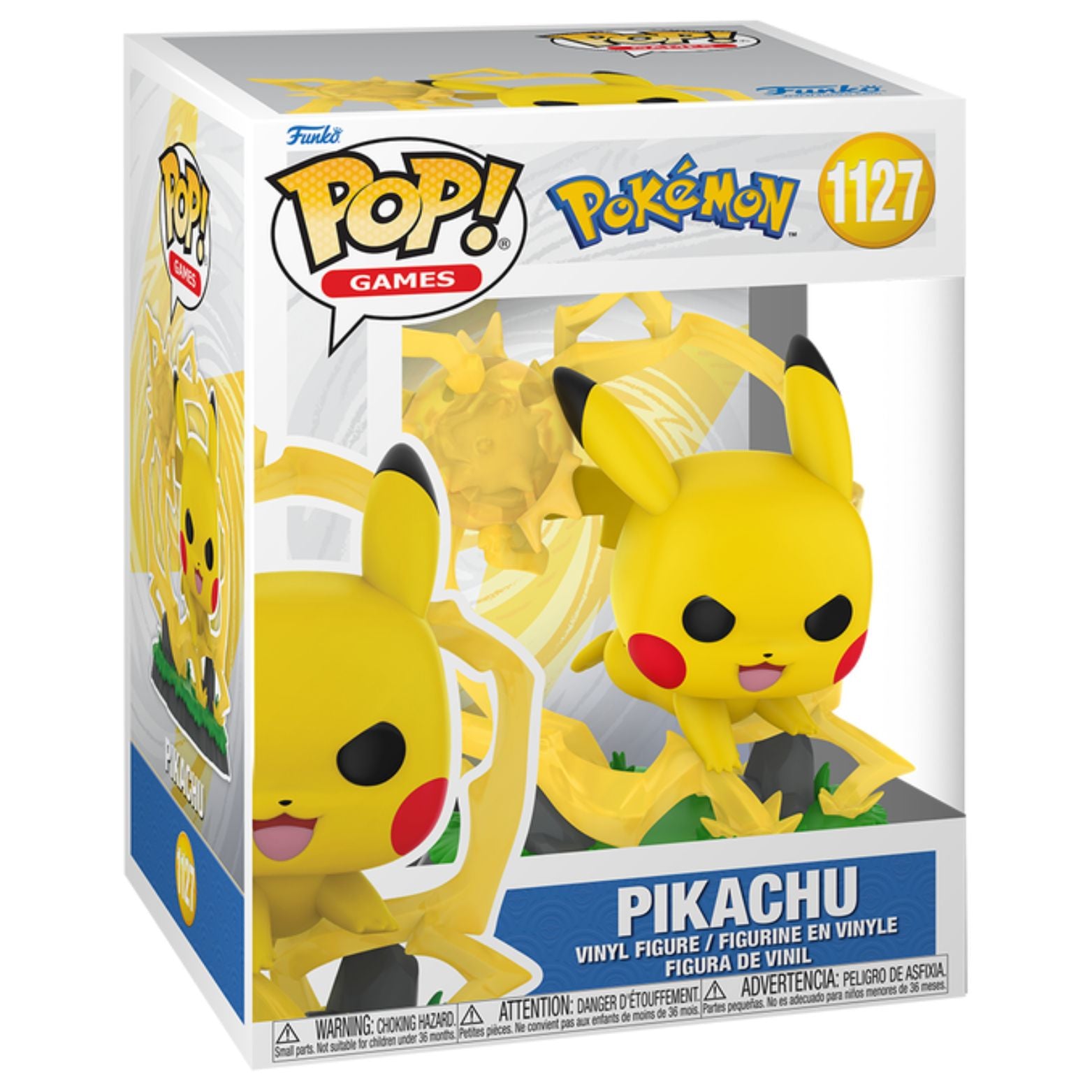 FUNKO POP! GAMES POKÉMON PIKAHU no1127