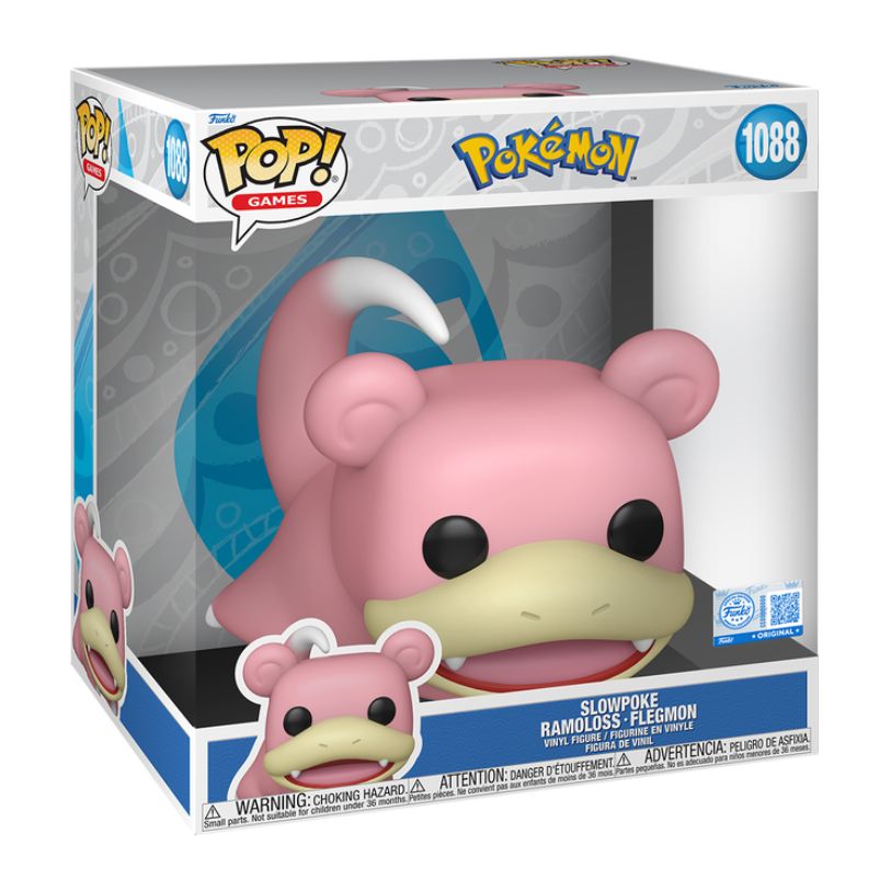 FUNKO POP! GAMES POKÉMON SLOWPOKE FUNKO SPECIAL EDITION no1088