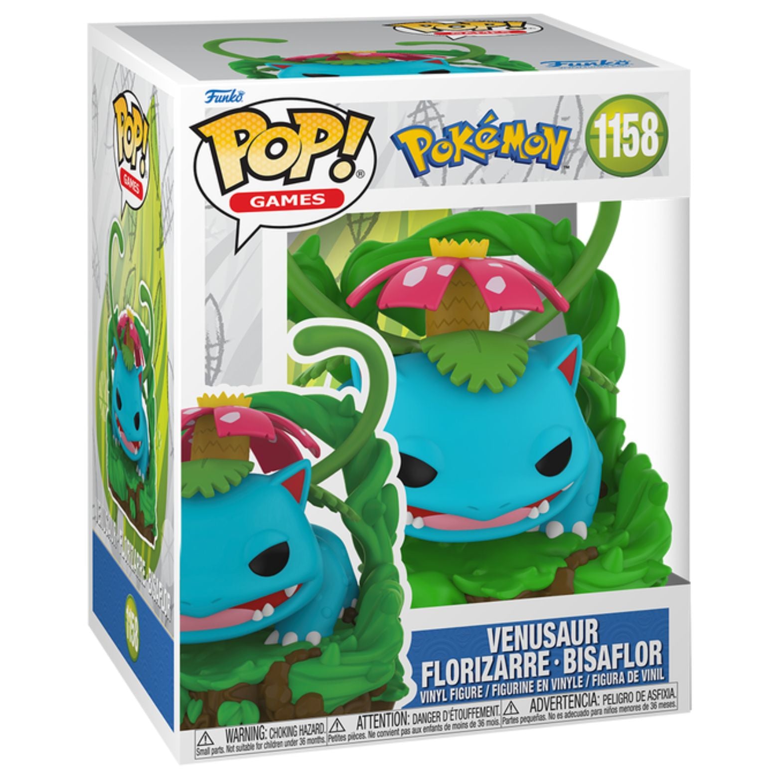 FUNKO POP! GAMES POKÉMON VENUSAUR no1158