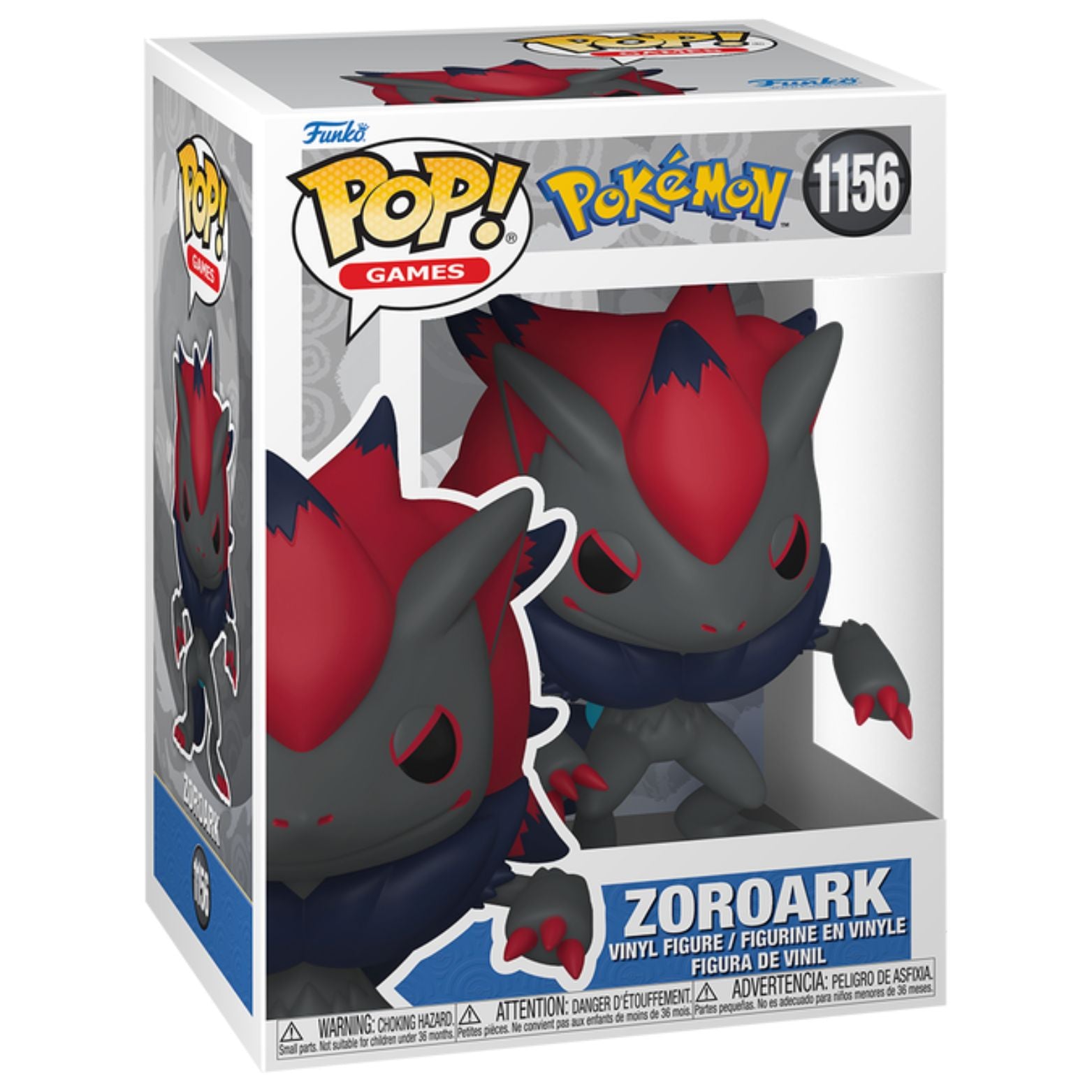FUNKO POP! GAMES POKÉMON ZOROARK no1156