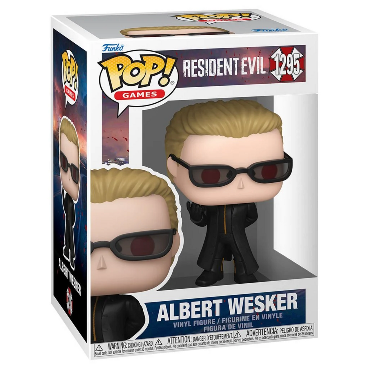 FUNKO POP! GAMES RESIDENT EVIL ALBERT WESKER no1295