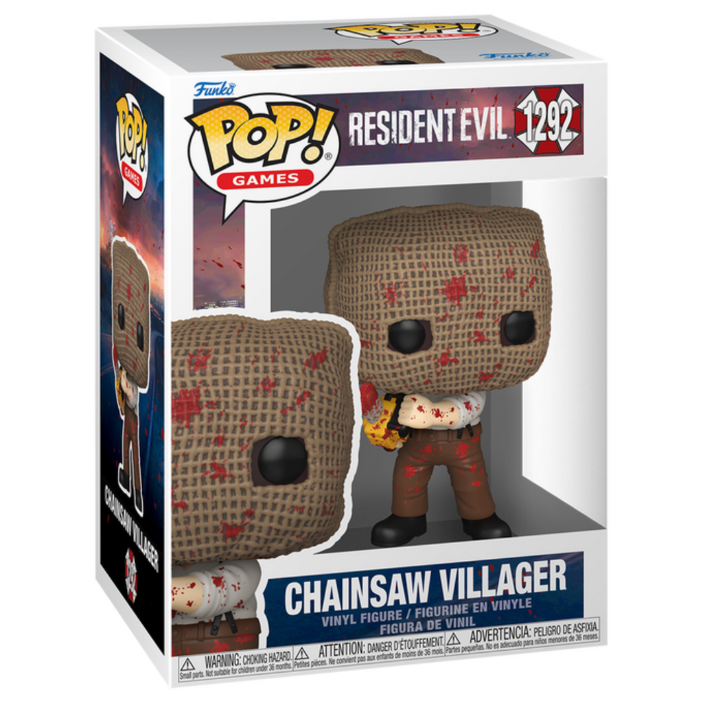 FUNKO POP! GAMES RESIDENT EVIL CHAINSAW VILLAGER no1292