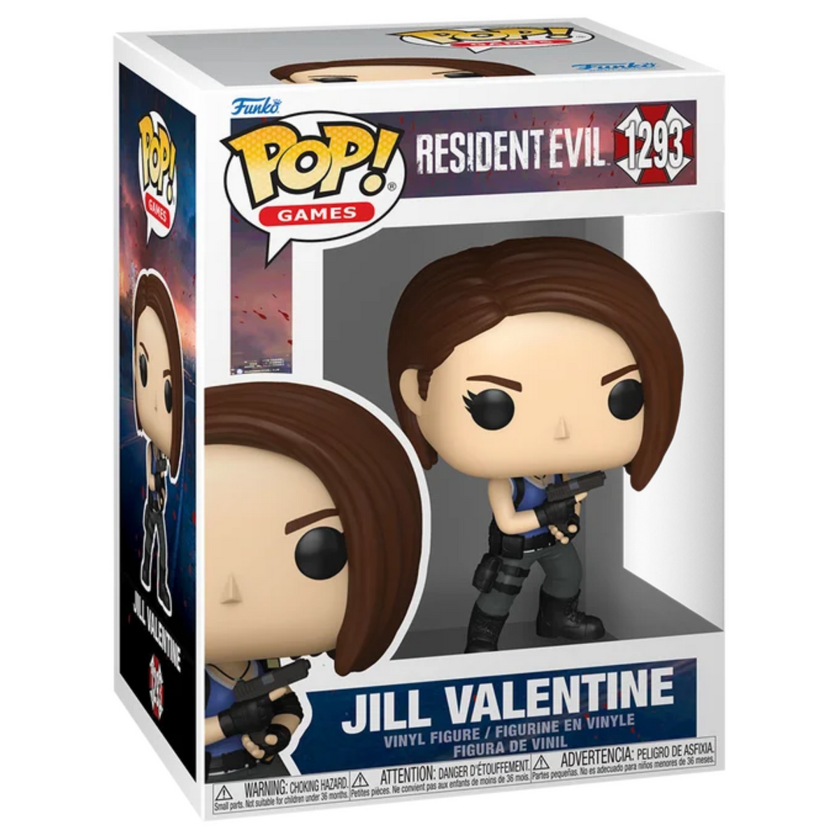 FUNKO POP! GAMES RESIDENT EVIL JILL VALENTINE no1293