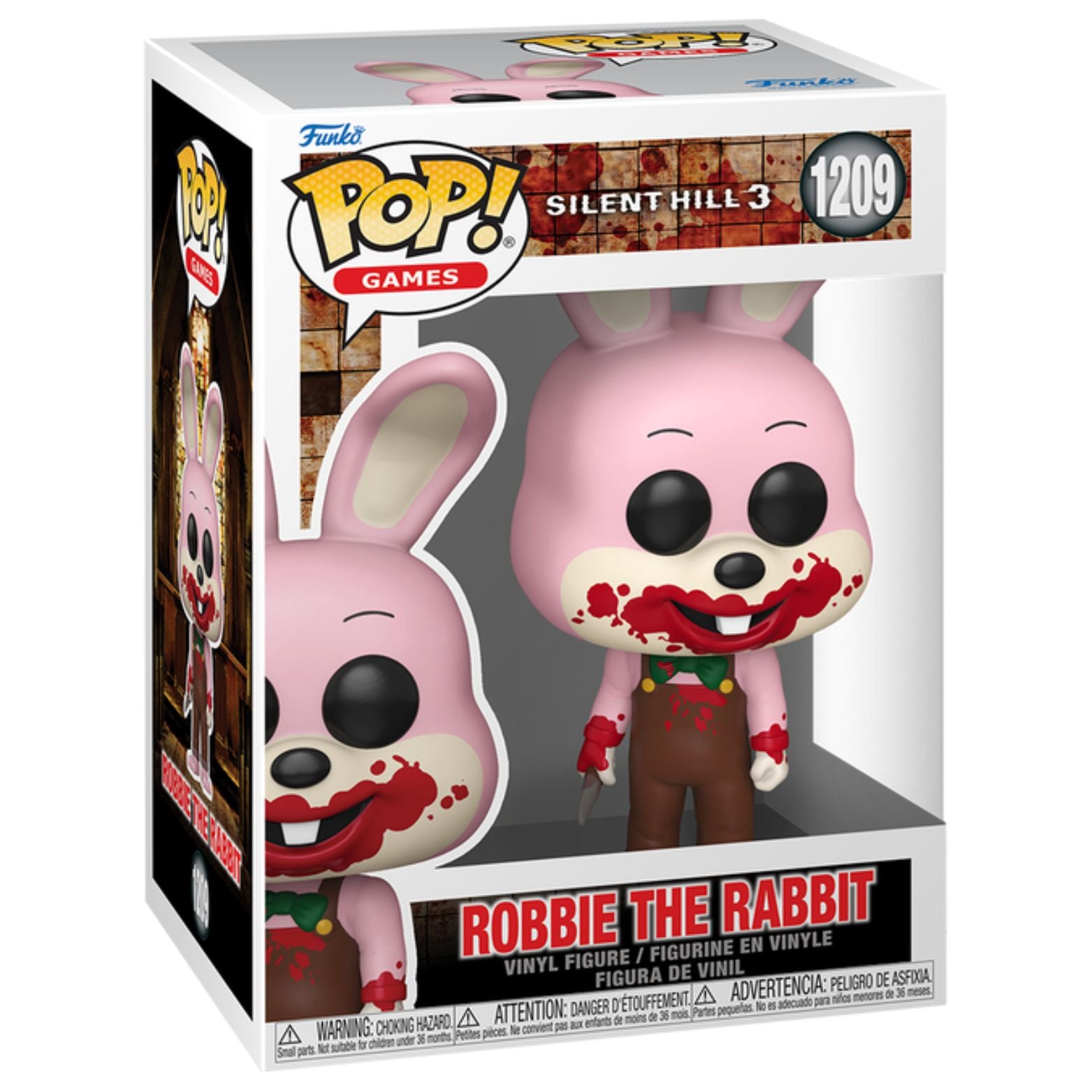 FUNKO POP! GAMES SILENT HILL 3 ROBBIE THE RABBIT no1209