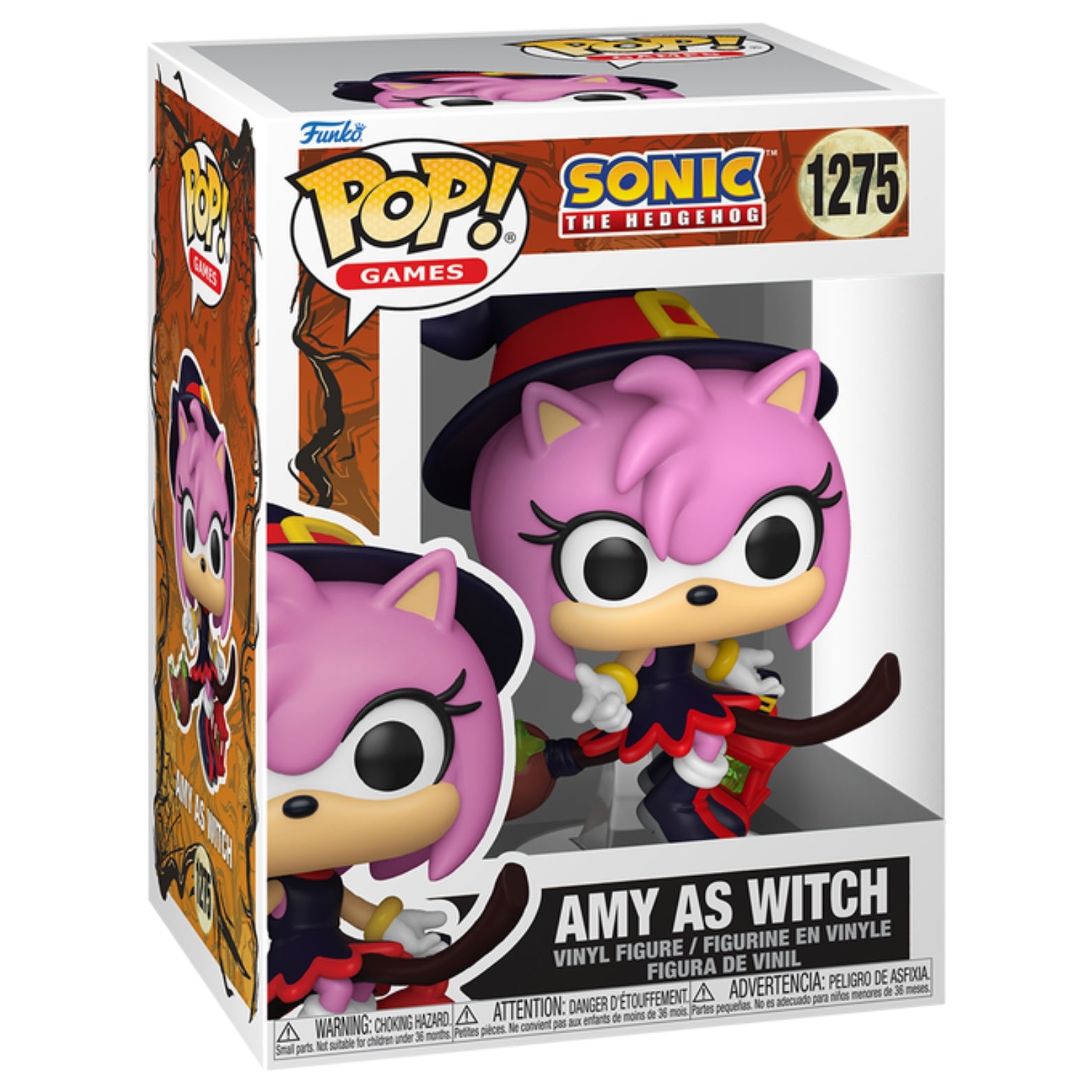 FUNKO POP! GAMES SONIC THE HEDGEHOG AMY AS WITCH no1275