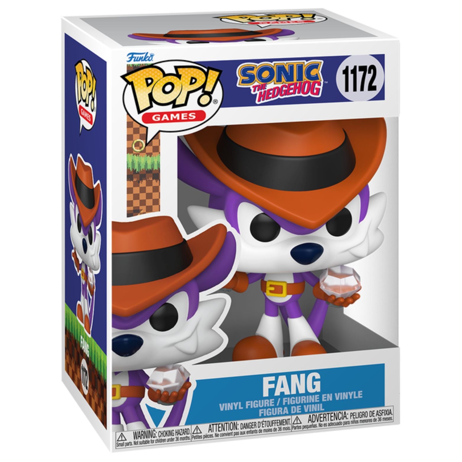 FUNKO POP! GAMES SONIC THE HEDGEHOG FANG no1172