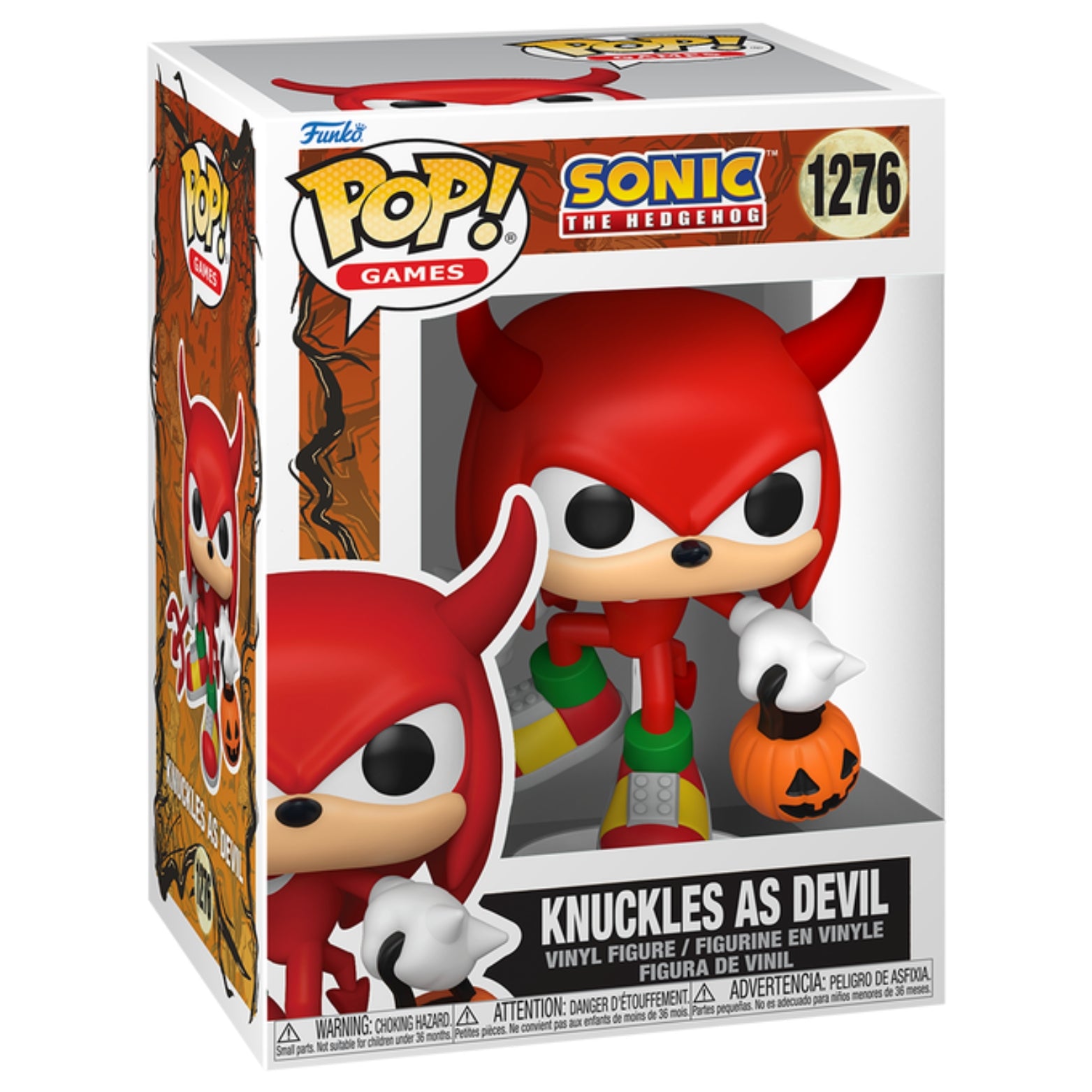 FUNKO POP! GAMES SONIC THE HEDGEHOG KNUCKLES AS DEVIL no1276