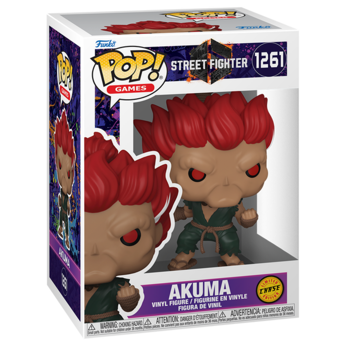 FUNKO POP! GAMES STREET FIGHTER AKUMA CHASE no1261
