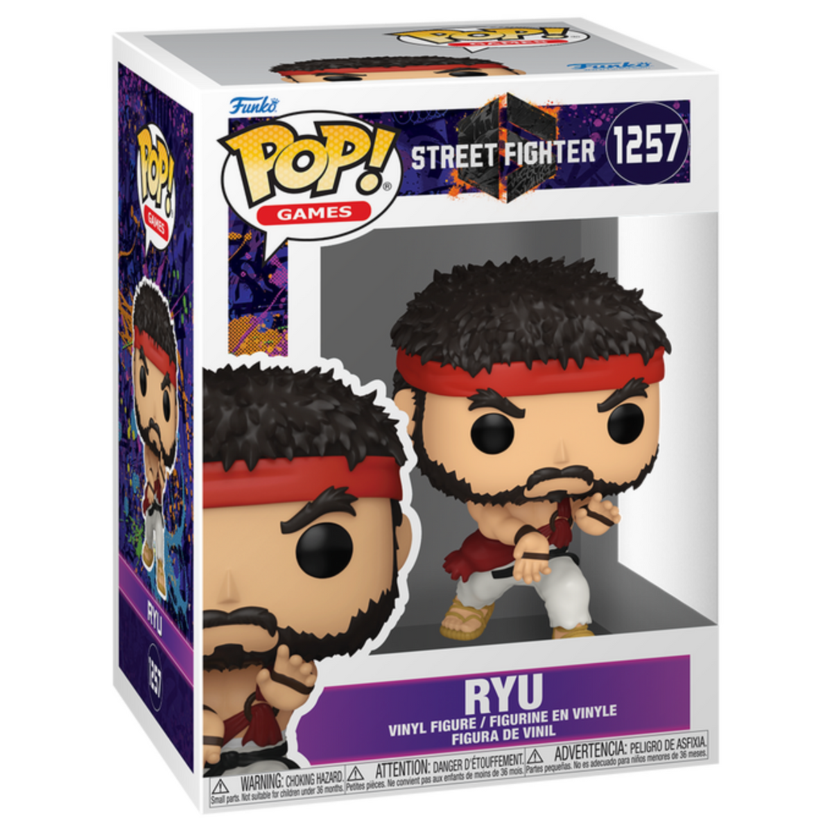 FUNKO POP! GAMES STREET FIGHTER RYU no1257