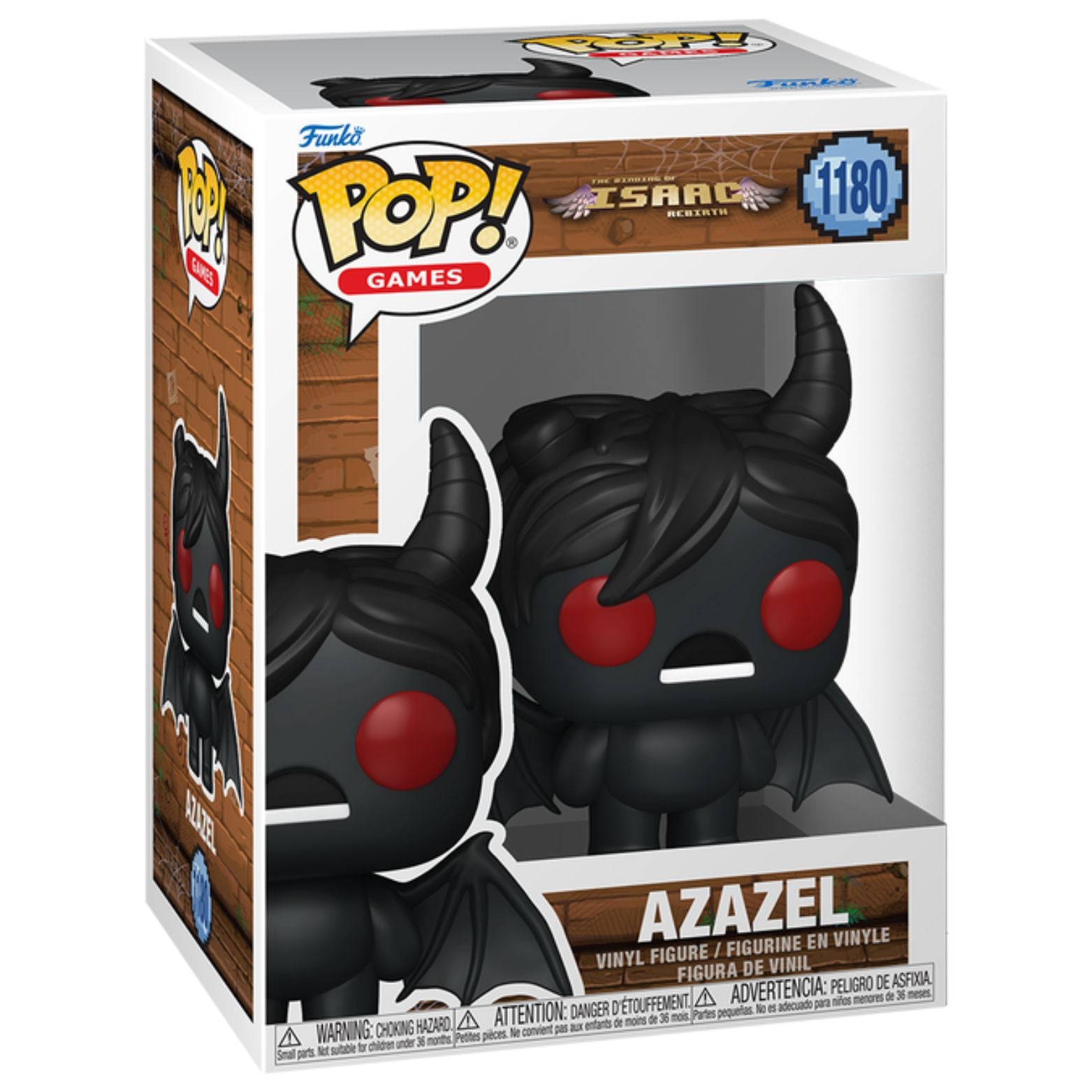 FUNKO POP! GAMES THE BINDING OF ISAAC REBIRTH AZAZEL no1180
