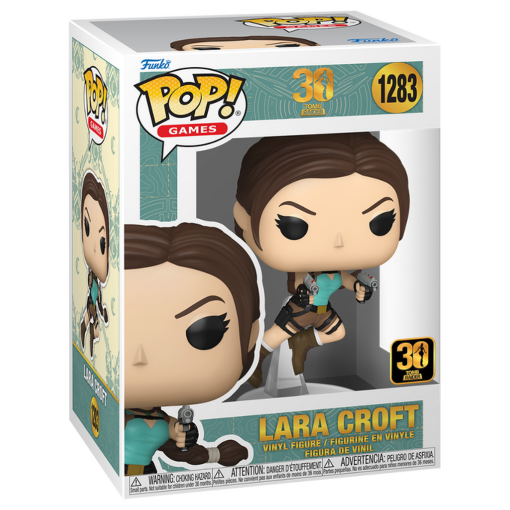 FUNKO POP! GAMES TOMB RAIDER LARA CROFT 30th ANNIVERSARY no1283