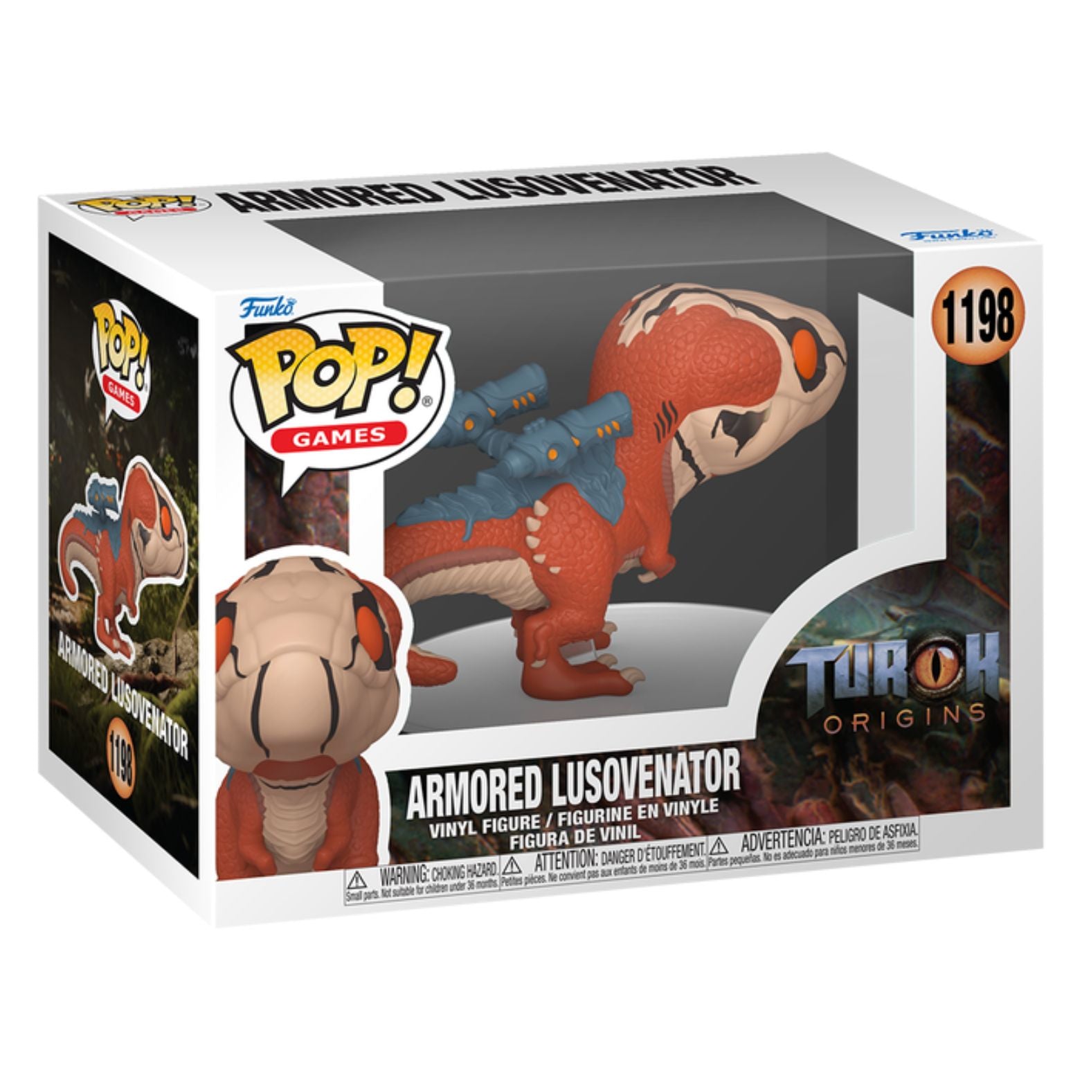 FUNKO POP! GAMES TUROK ARMORED LUSOVENATOR no1198