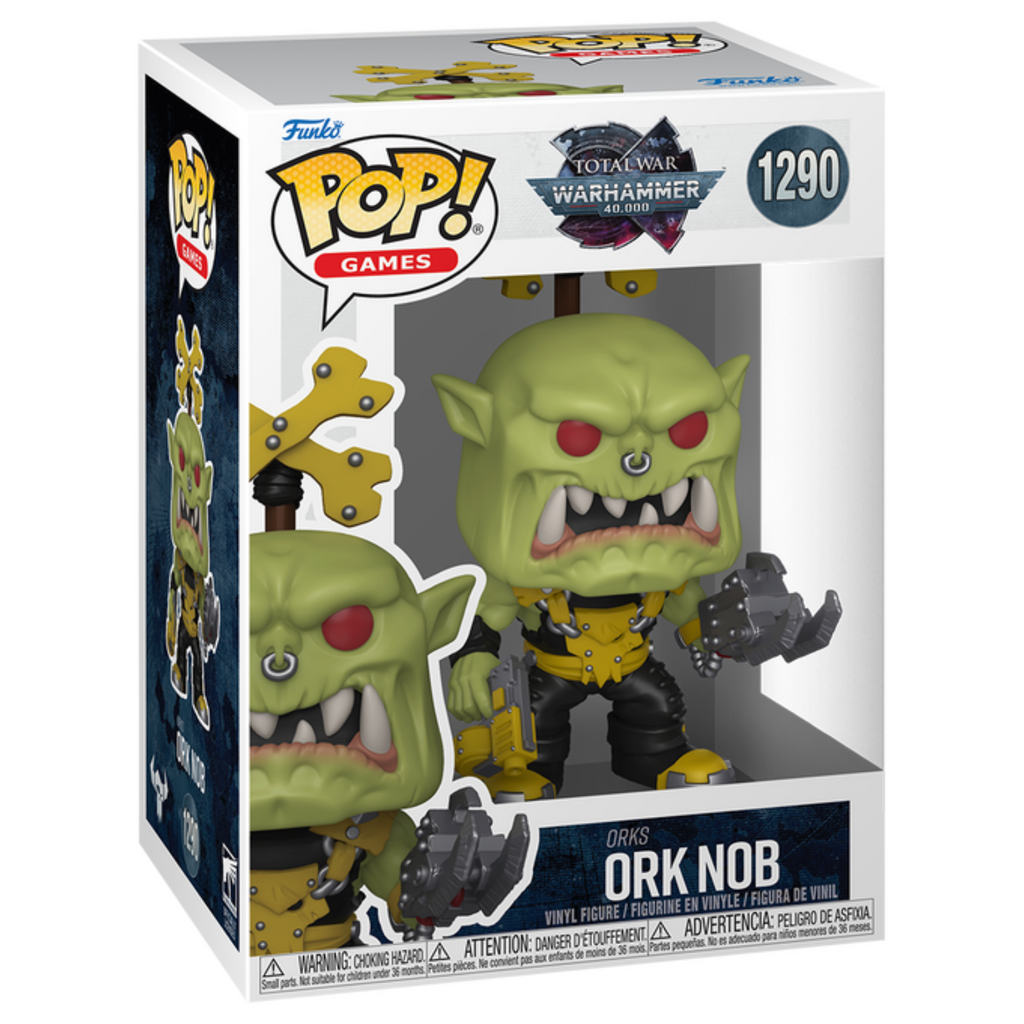 FUNKO POP! GAMES WARHAMMER 40 000 ORK NOB no1290