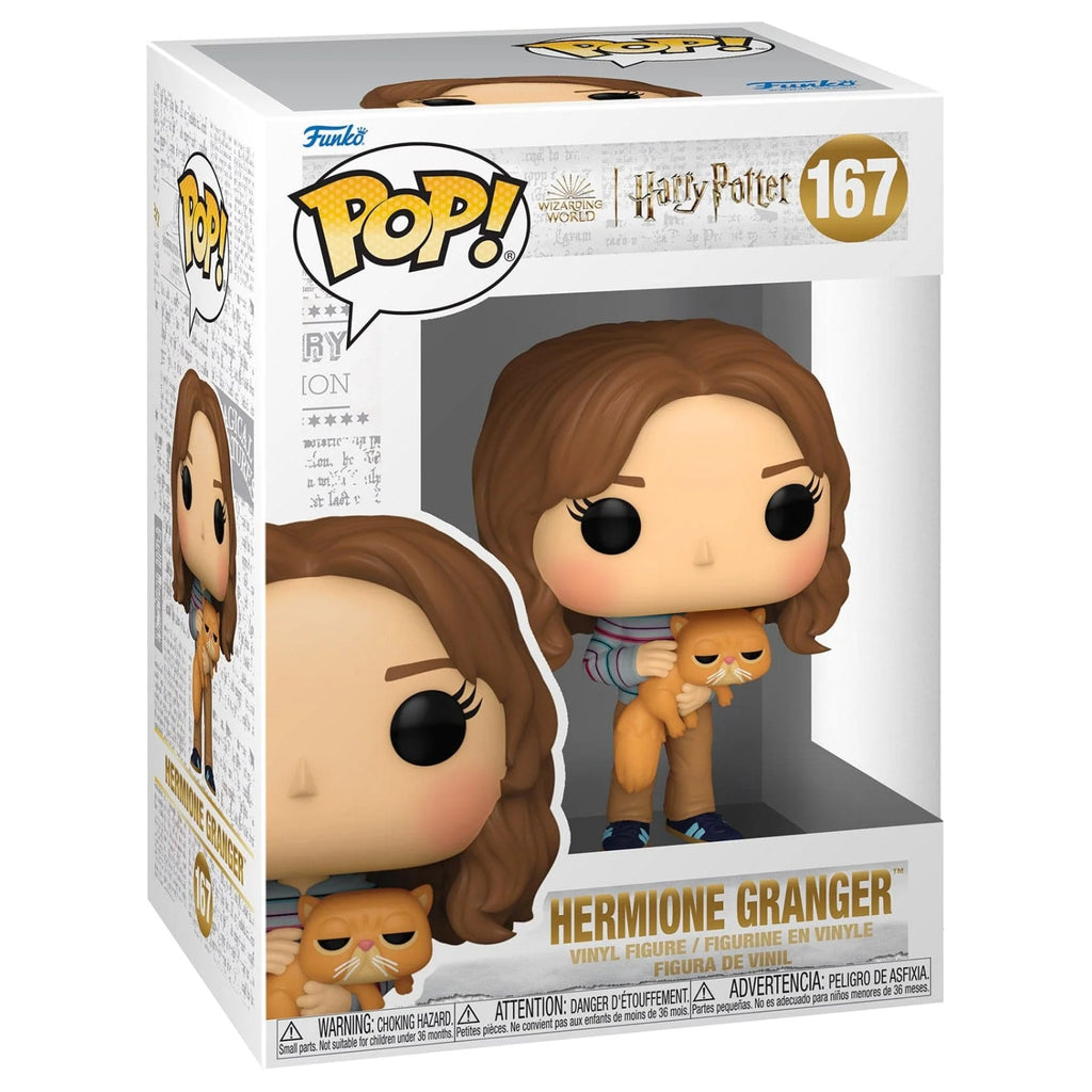 FUNKO POP! HARRY POTTER HERMIONE GRANGER WITH CROOKSHANKS no167