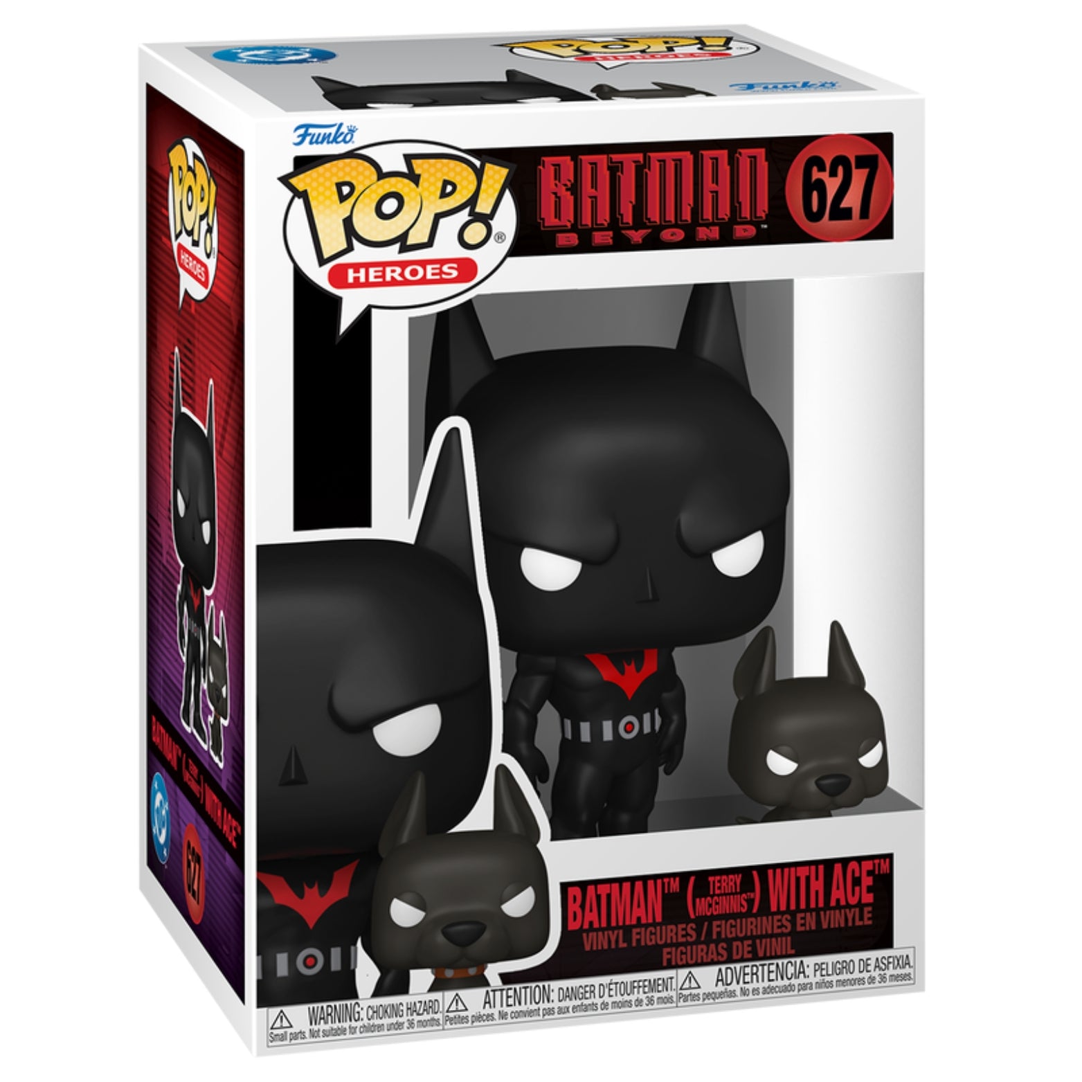 FUNKO POP! HEROES BATMAN BEYOND BATMAN TERRY MCGINNIS WITH ACE no627