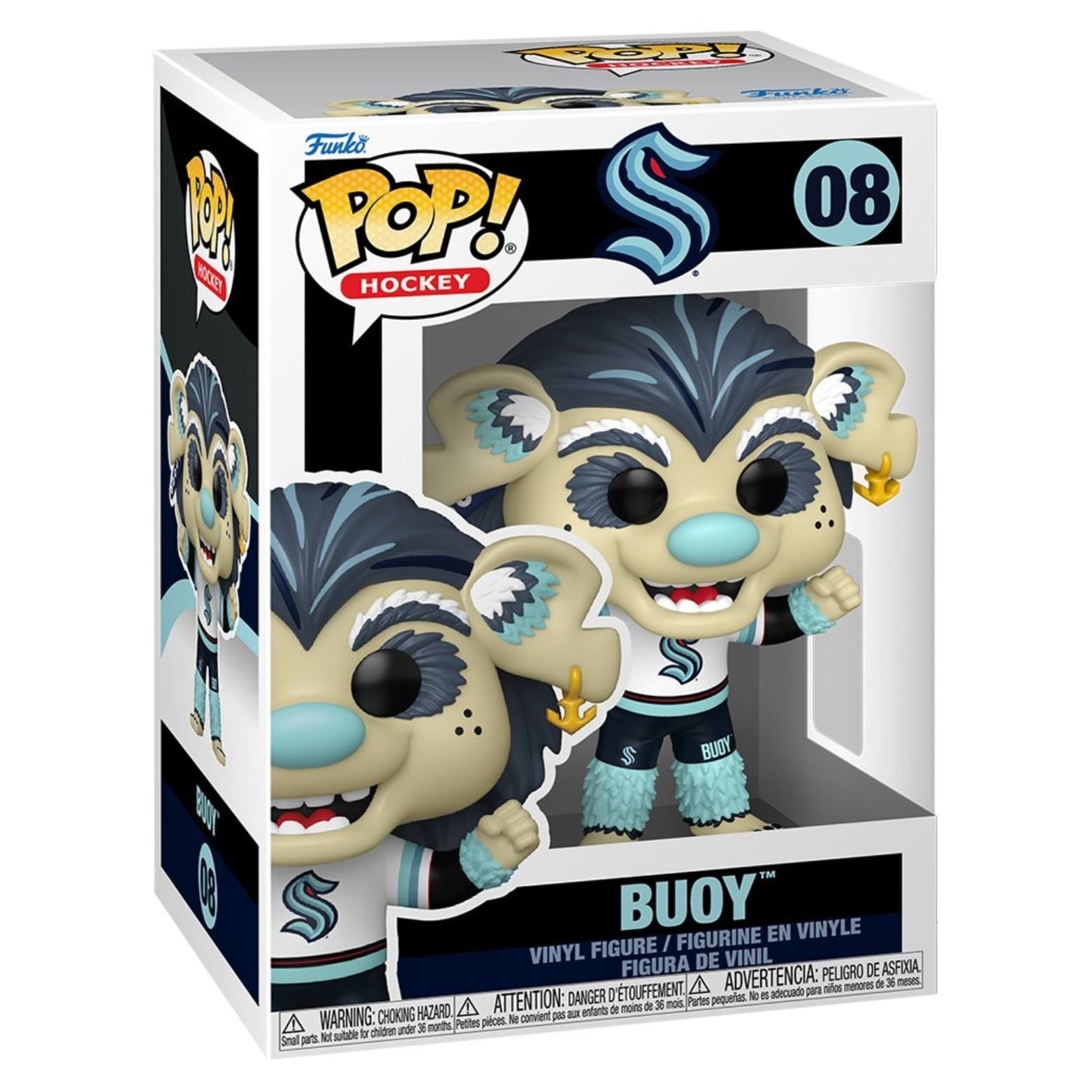 FUNKO POP! HOCKEY NHL BUOY SEATTLE KRAKEN no08