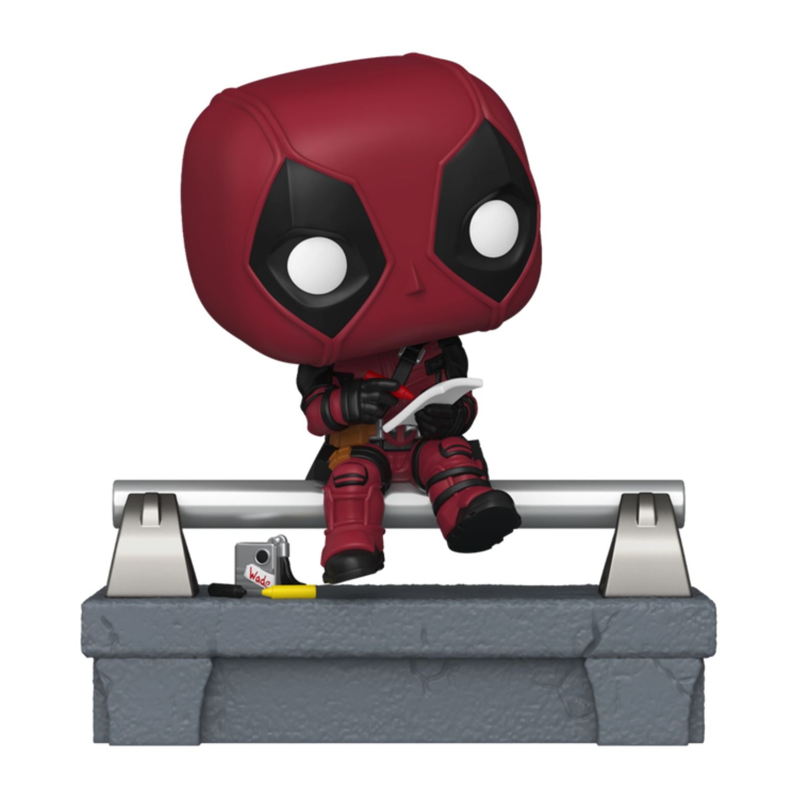 FUNKO POP! MARVEL DEADPOOL LEGACY COLLECTION DEADPOOL ON BRIDGE no1580