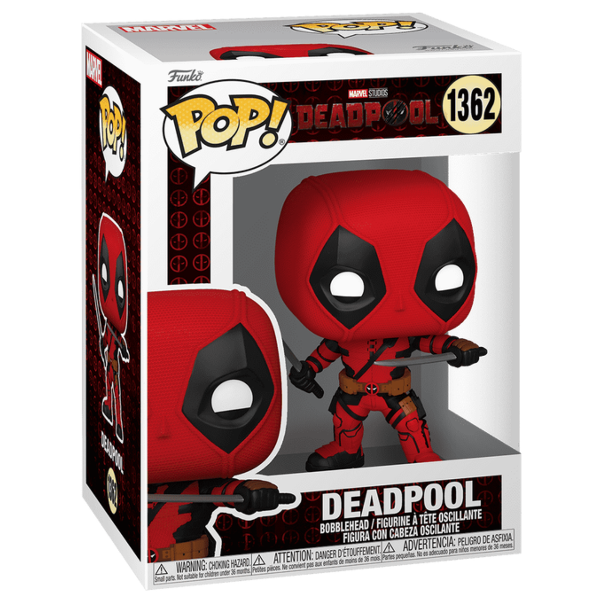 FUNKO POP! MARVEL DEADPOOL & WOLVERINE DEADPOOL WITH SWORDS no1362