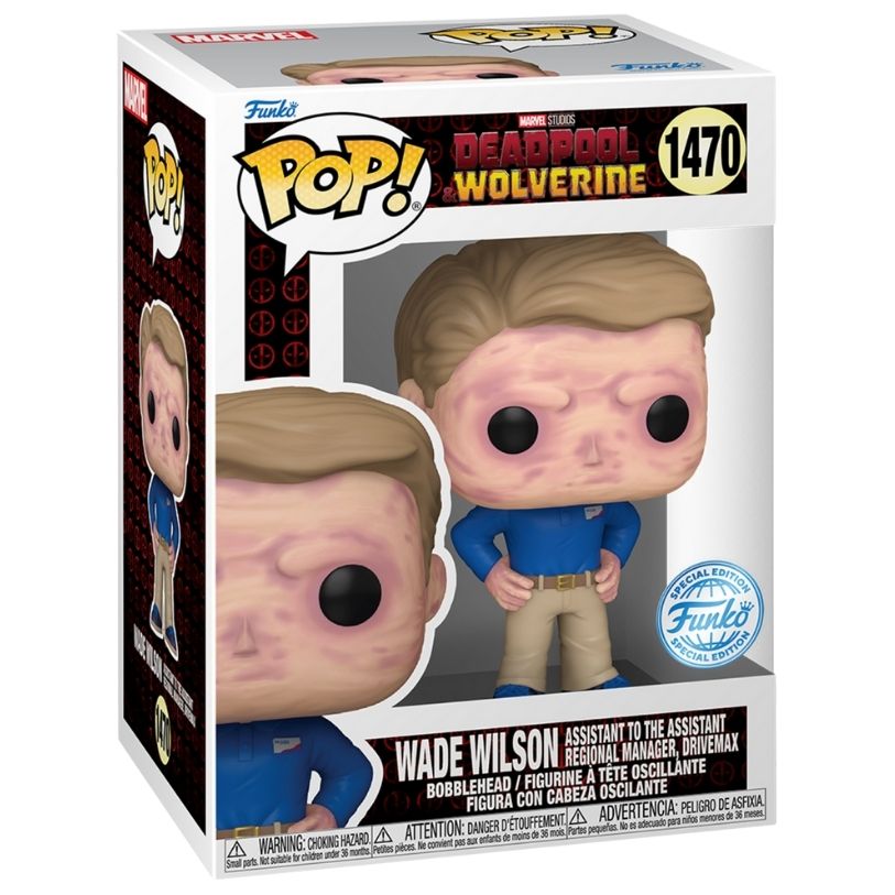 FUNKO POP! MARVEL DEADPOOL & WOLVERINE WADE WILSON FUNKO SPECIAL EDITION no1470